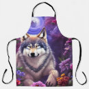 Search for white wolves aprons Wildlife