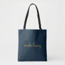 Recherche de nuit tote bags Monogramme