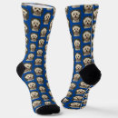 Recherche de amusantes chaussettes Bleu