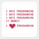 Search for program stickers Software