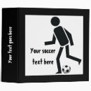 Search for soccer player binders Sports