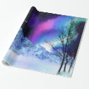 Search for scenery landscape wrapping paper Snow