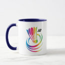 Recherche de de badminton tasses Monogramme