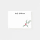 Search for holiday post it notes Mistletoe