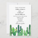 Recherche de cactus invitations Mexicain