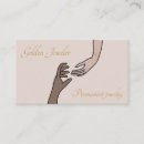 Search for bracelet business cards Elegant