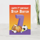 Search for step sister birthday cards Stepsister