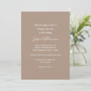 Search for brown bridal shower invitations Simple