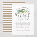 Search for succulent baby shower invitations Modern
