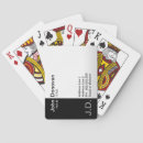 Recherche de carte visite de jeux de cartes Élégant