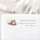 Search for sweet treats return address labels Watercolor