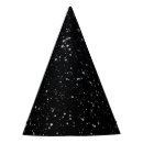 Search for black paper party hats Silver