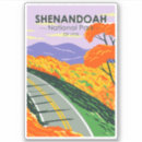 Search for skyline drive stickers Blue ridge mountains