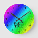 Recherche de couleur moderne horloges Néon
