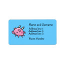 Search for flying pig return address labels Wings