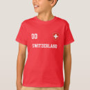 Recherche de nation enfant tshirts Suisse