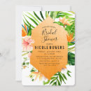 Search for tropical shower invitations Botanical
