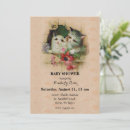 Recherche de chaton vintage invitations Mignon