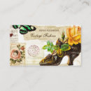 Search for shoe shop business cards Vintage