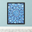 Search for mandala canvas prints Yoga