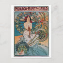 Recherche de vintage monaco cartes postales Illustration