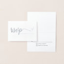 Search for anniversary rsvp cards Metallic