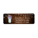 Search for rustic return address labels weddings Watercolor