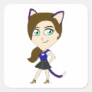 Search for chibi kitty stickers Adorable
