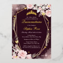 Recherche de burgundy roses quinceanera invitations Pour tous