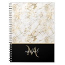 Search for white and gold notebooks Marble