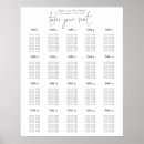 Recherche de 20 table wedding seating charts Minimaliste