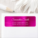 Search for magenta return address labels Calligraphy
