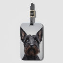 Search for pet luggage tags Scottish terrier