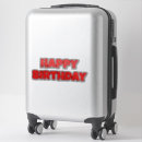 Search for husband birthday stickers Red