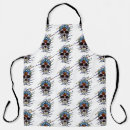 Search for skull tattoo aprons Halloween