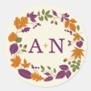 Search for purple green wedding stickers Leaves