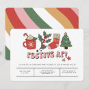 Search for colourful christmas invitations Red