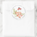 Search for red coral stickers Watercolor