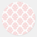 Search for pink damask stickers Pretty