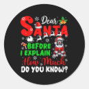 Search for funny pit bull stickers Merry christmas