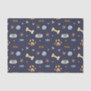 Search for dog paw print tissue paper Blue