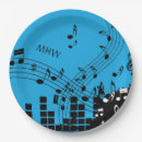 Search for music paper plates Cool