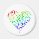 Recherche de note de coeur magnets Amour