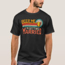 Search for wedding mens tshirts Married