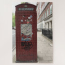 Recherche de cabine téléphonique puzzles Angleterre