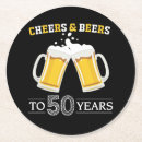 Recherche de 50 ans dessous de verres 50e anniversaire