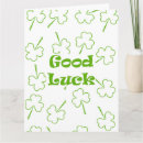 Search for irish luck cards Shamrock