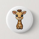 Search for giraffe round buttons Africa