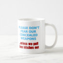 Search for handguns mugs Second amendment