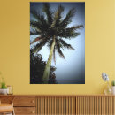 Search for palm leaf canvas prints Nature